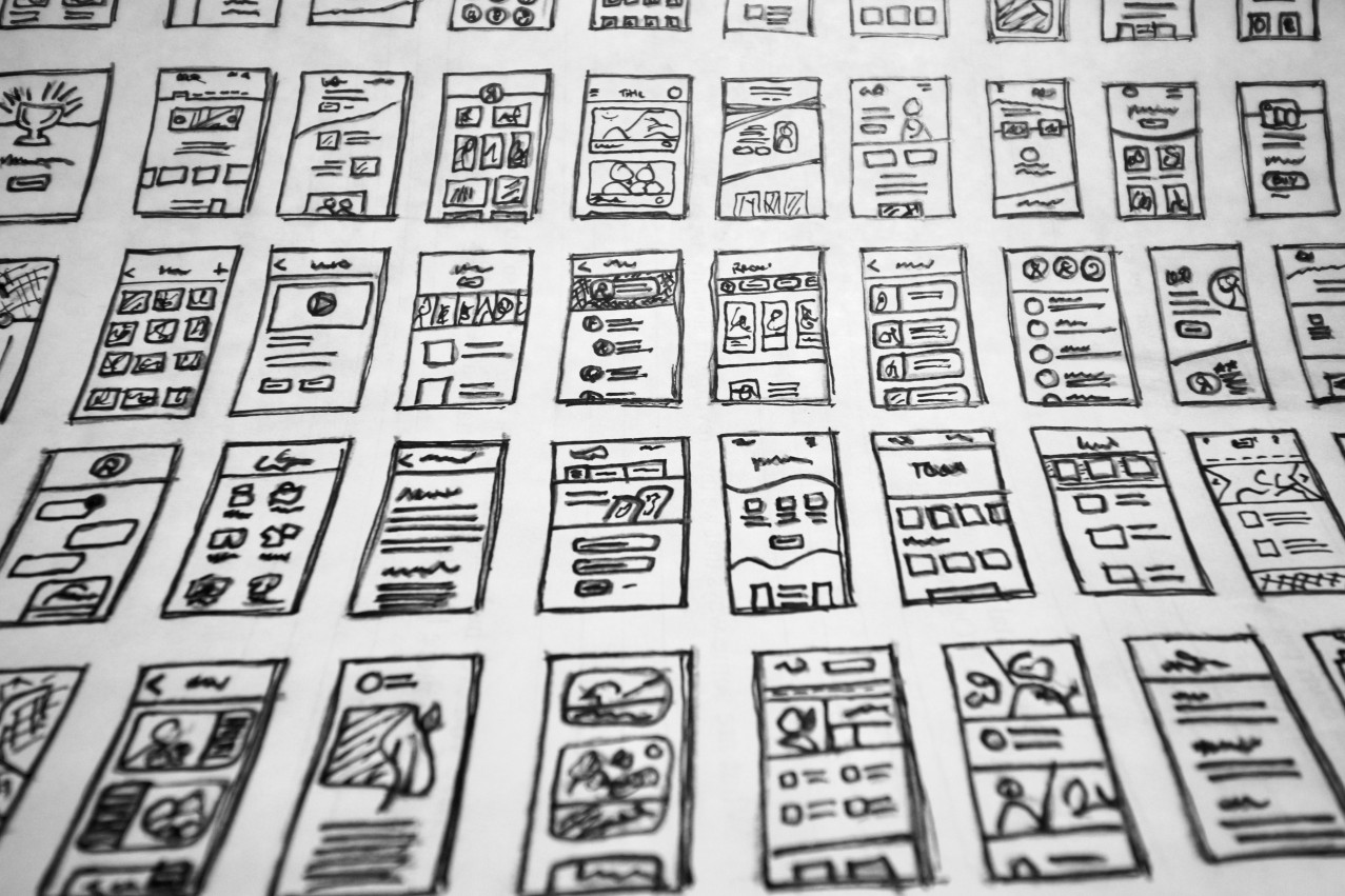 UX layout thumbnails